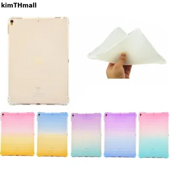 

Case For Apple iPad Pro 11 inch 2018 case Gradient Transparent clear Soft Tablets case Coque for iPad Pro 11" Cover kimTHmall