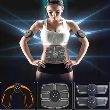 Ems мышцы abs стимулятор брюшной тренажер для бедер Электрический вибрирующий массажер Потеря веса Релаксация организма пояс для похудения унисекс