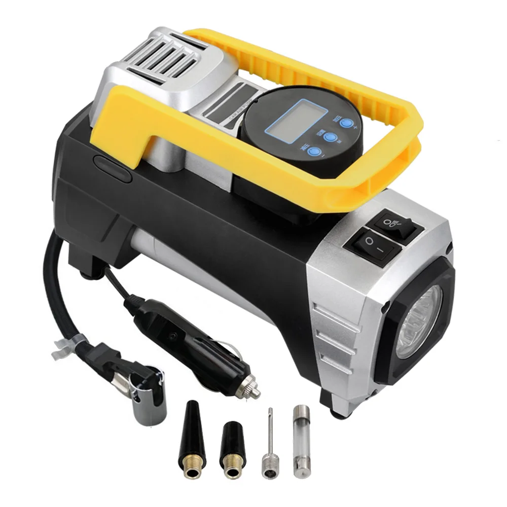 

Air Compressor Pump Portable Air Compressor 12V 150 PSI Digital Tire Inflator with Auto Shut Off Gauge and Bright Flash