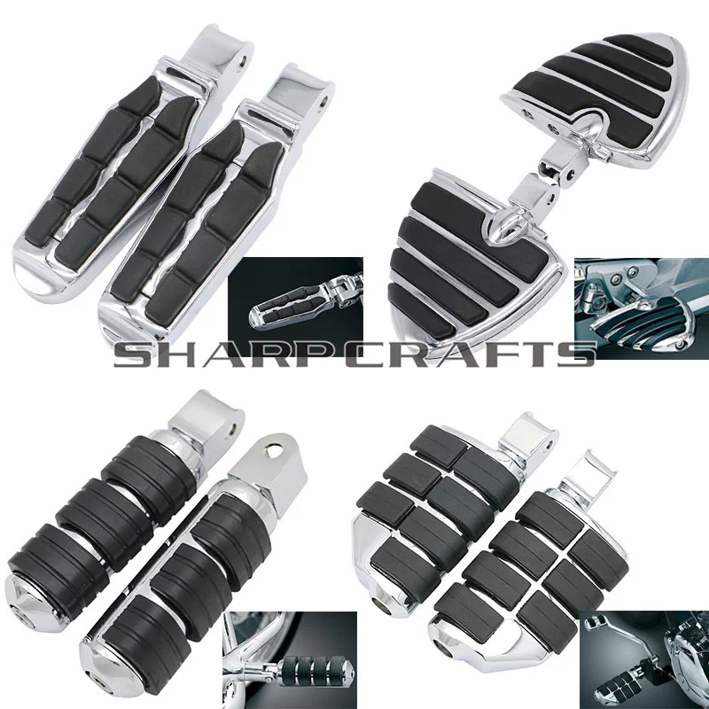 

Motorcycle Front Rider Driver Foot Pegs Footrests For Honda Shadow ACE Aero VT 750 VT750 Spirit Aero Phantom RS Magna VF750 Fury