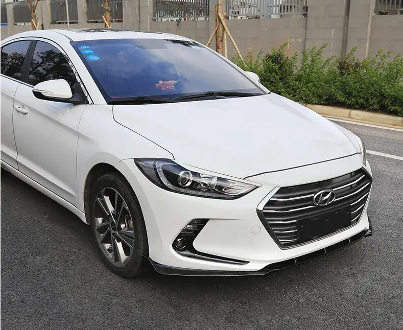 Для hyundai Elantra обвес спойлер- для Elantra BK ABS задний спойлер передний бампер диффузор защитные бамперы