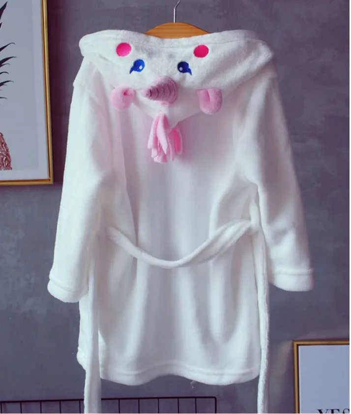 Pure White Unicorn Bathrobe
