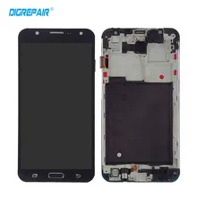 5.5 “oro/Blanco/Negro Para Samsung Galaxy J7 J710F J710M J710H LCD Pantalla Táctil con Digitalizador + Bisel Conjunto del bastidor