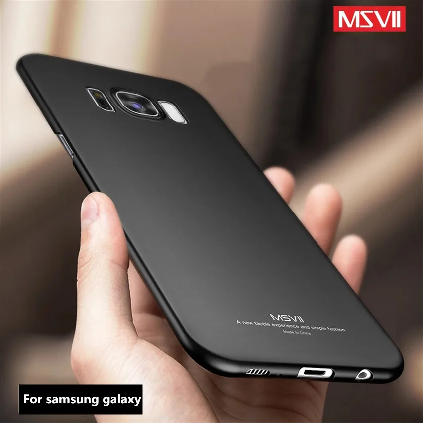 

MSVII case For Samsung Galaxy S10 S9 S8 plus E S7 S6 edge case PC cover coque for samsung S7edge S 9 note 8 5 S10E phone case