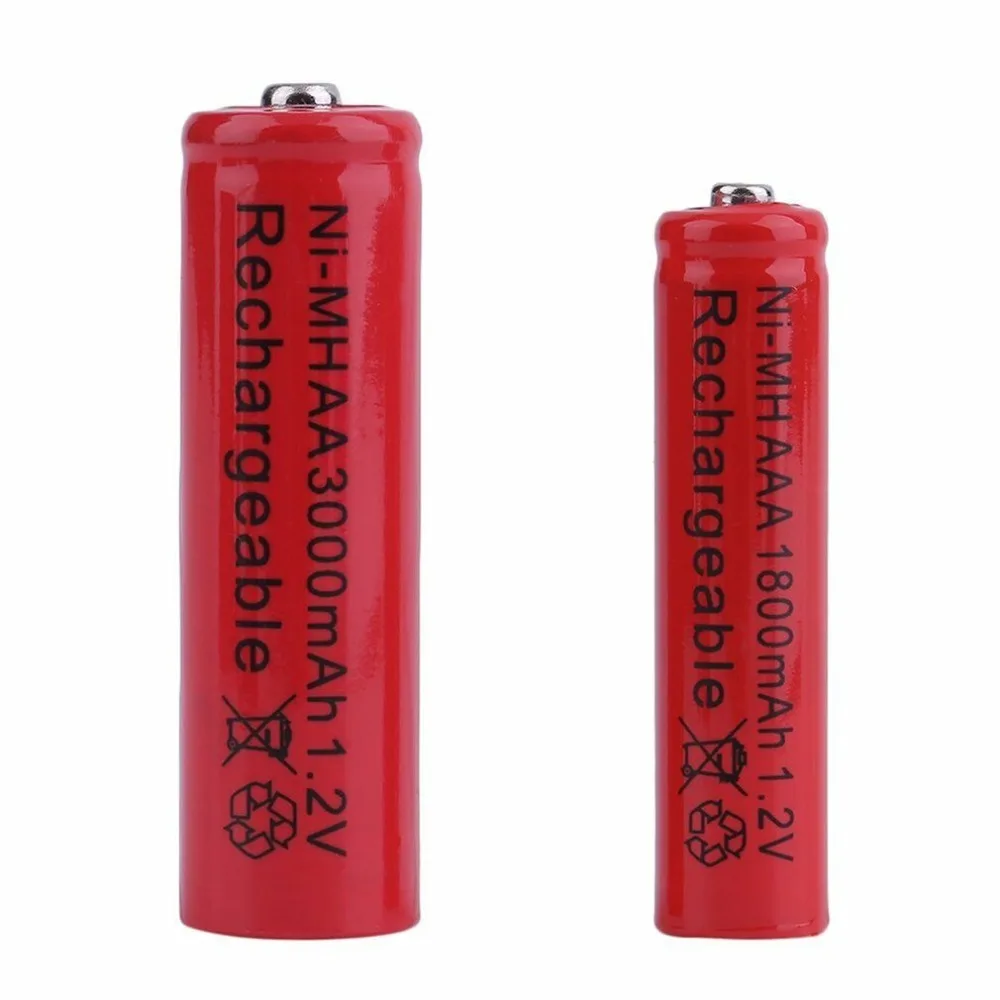 

GTF 1.2V AA 3000mAh battery Or AAA 1800mAh 1.2V Ni-MH rechargeable battery for Toy Remote control Rechargeable Batteries