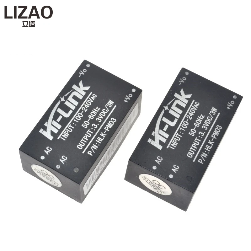 

HLK-PM03 AC-DC 220V to 3.3V Step Down Buck Power Supply Module