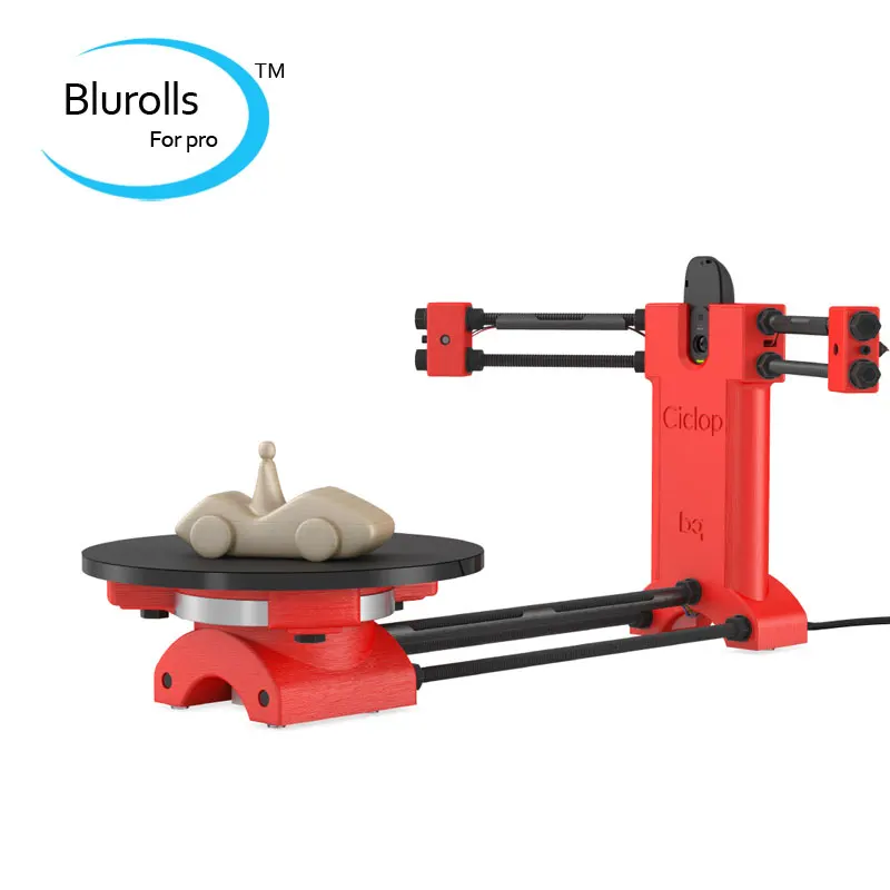 DIY BQ Ciclop 3d scanner kit for 3d printer full kit, for education, designer and engineering Reprap Open source
