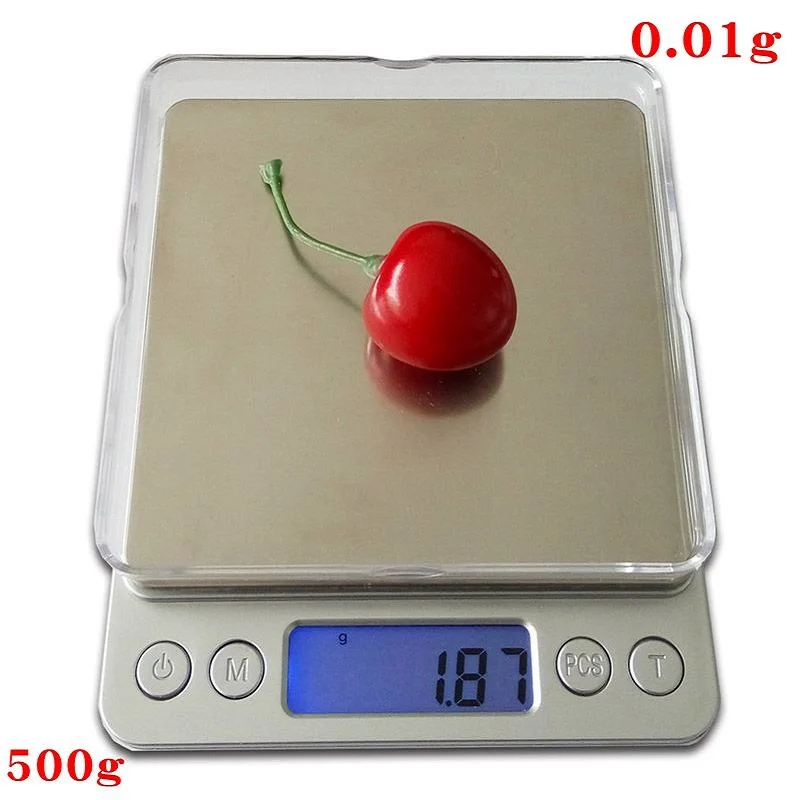 Image Kitchen scale 500 g   0.01 g pocket scale baking tea herbs portable