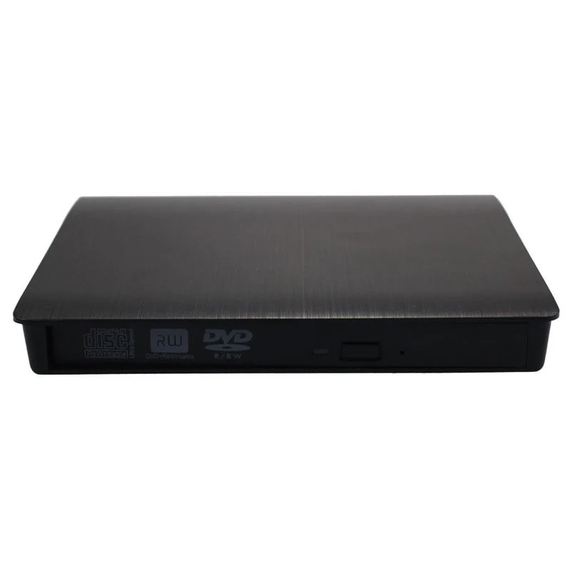  USB 3.0 Mobile External Case For 12.7mm SATA CD DVD BD-ROM BD-RE Drive BK Useful