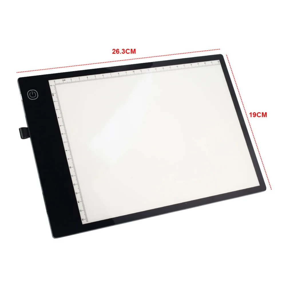 Цифровой графический планшет А4, Светодиодная доска для рисования, электронный планшет А4, копировальный стол, цифровые копировальные колодки