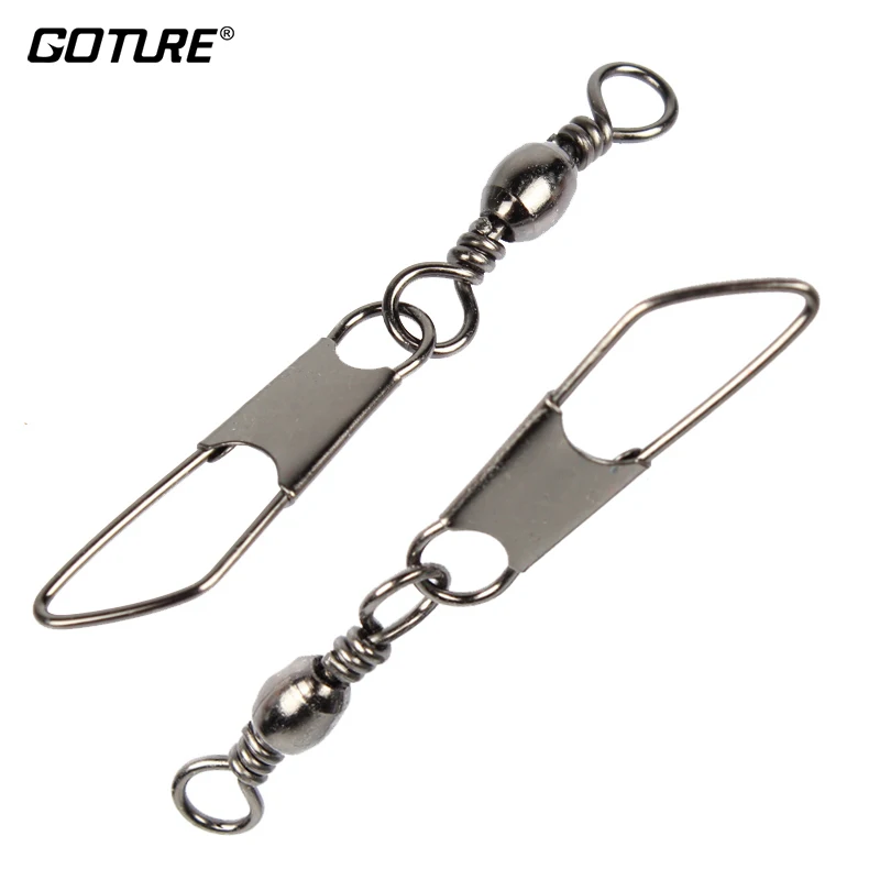 Buy Goture 100pcs/lot Barrel Fishing Swivel with