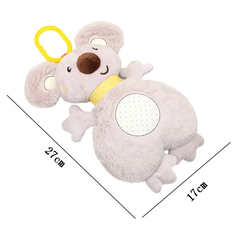 Детские игрушки для сна, для новорожденных, комфортная музыкальная плюшевая игрушка-погремушка, кукла, многофункциональное полотенце, слюнявчик, полотенце коала, кукла для сна