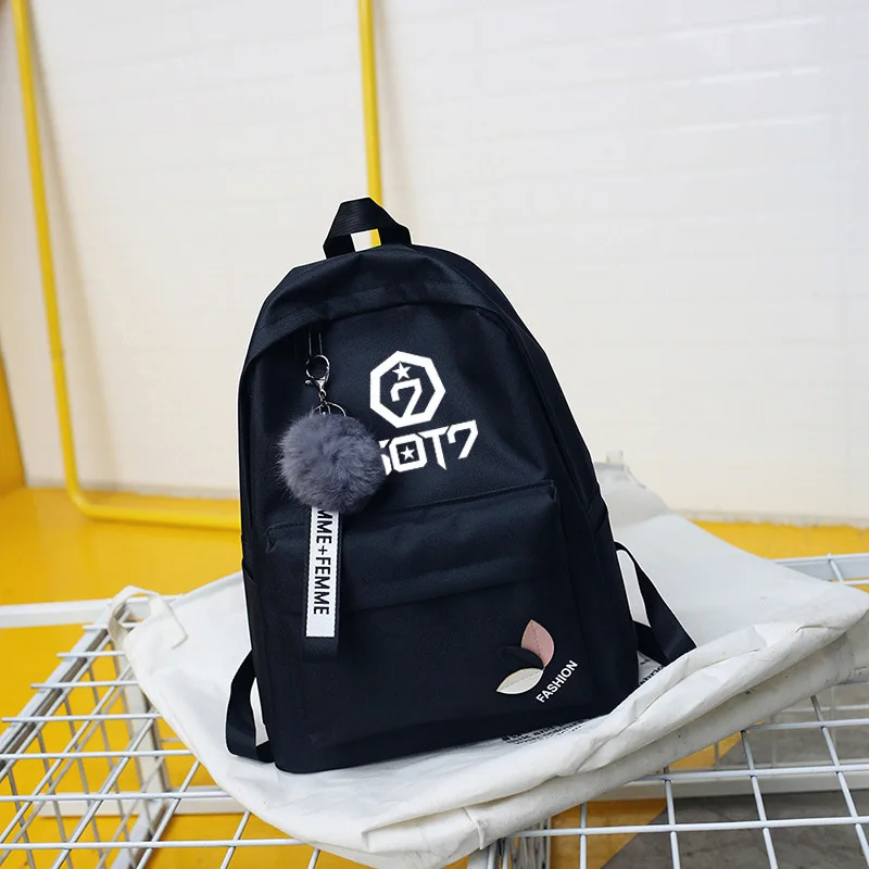 um pacote de saco feminino para adolescentes meninas ateez