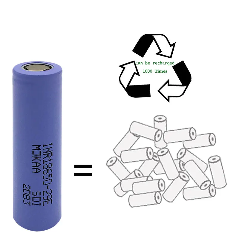 MJKAA 4/6 шт. 18650 2900 мА/ч, NCR18650PF INR18650-29E 3,7 V литиевая Перезаряжаемые Батарея для фонарика