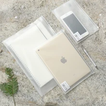 B5 B6 A4 ПВХ Презентация папка на молнии получить мешок лаконичный планировщик картотека карта продуктов держатель сумка