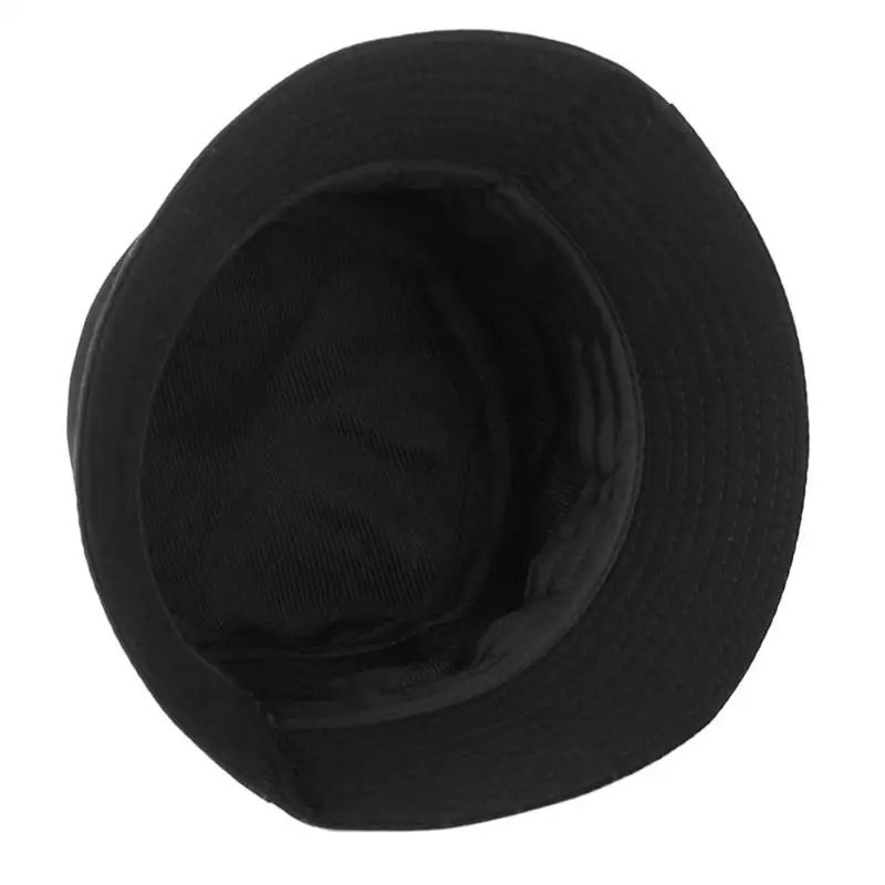 Хлопковое ведро летняя шляпа рыбака для женщин и мужчин с вышивкой буквами модная пара подростков унисекс плоская уличная затеняющая шляпа, Панама для защиты от солнца