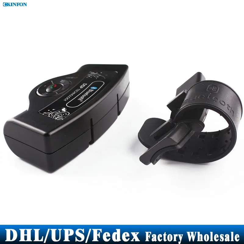 

Free DHL Fedex 100 PCS Bluetooth Car Kit With Automatical Connection Hands-Free Communicating