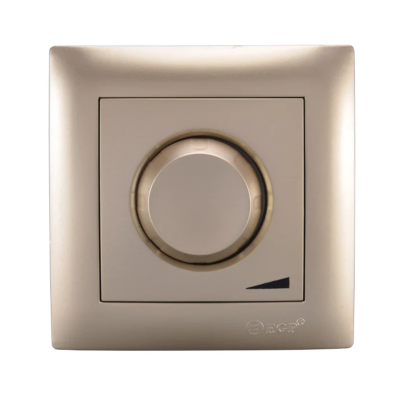 

Light switch Gold dimmer 600W switch NOT for LED lamp Colorful European standard DIY Decorative wall switch 10A 250V livolo