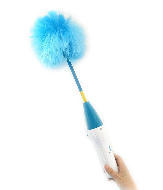 Spin Electric Hand Duster Motorized Dust Wand That Removes Dust Home
