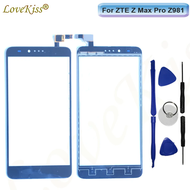 6 &quotZ981 сенсорная Передняя панель для ZTE Zmax Pro Z981 сенсорный экран дигитайзер