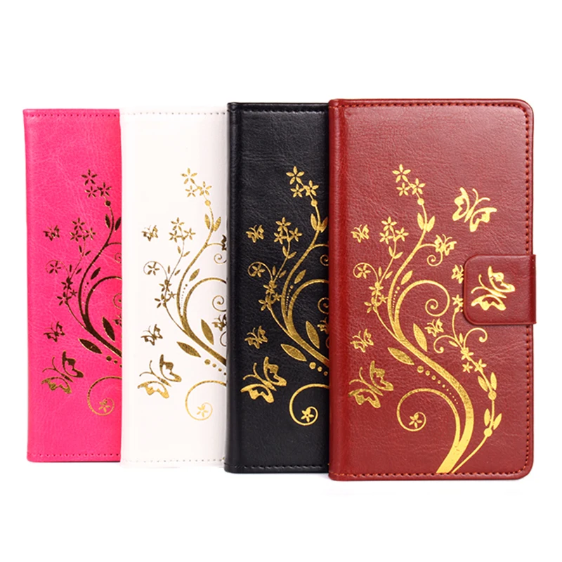 

For Doogee X5 Max/X5 Max Pro Phone Case Folio Flip Pure Color Lichee Pattern PU Leather Wallet Case Cover Cash
