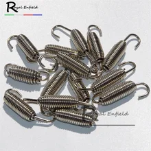 Мотоциклетные выхлопные пружины глушитель выхлопной комплект ATV пружины для Yamaha для Kawasaki 6 см универсальные аксессуары Запчасти