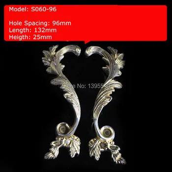 

2x96mm Phoenix Kitchen Cabinet Hanles Euro-Style Furniture Dresser Knob Cabinet Cupboard Closet Drawer Handle Pulls Rongjing