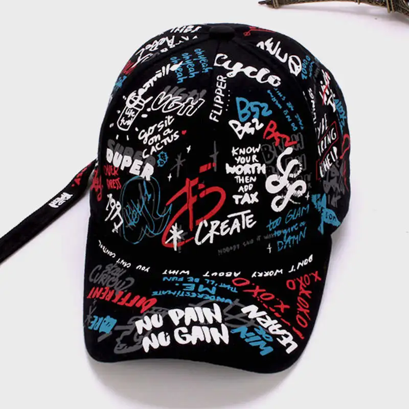 Graffiti gorras de béisbol de las mujeres de los hombres de moda snapback hip-hop tapa sombrero de papá hueso gorra homme carta sombrero unisex de gorras baseball Graffiti gorras de béisbol de las mujeres de los hombres de moda snapback hip-hop tapa sombrero de papá hueso gorra homme carta sombrero unisex de gorras baseball