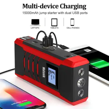 

Jump Starter - Emergency Portable Car Power Bank-800A Peak Current