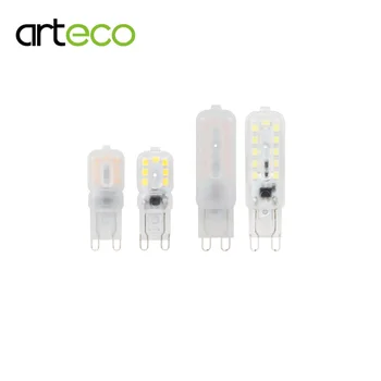 

1PCS G9 Lampada LED 14LEDs / 22LEDs LED Bulb 220V LED Diode SMD 2835 Transparent Cover / Milky Cover LED G9 White / Warm White