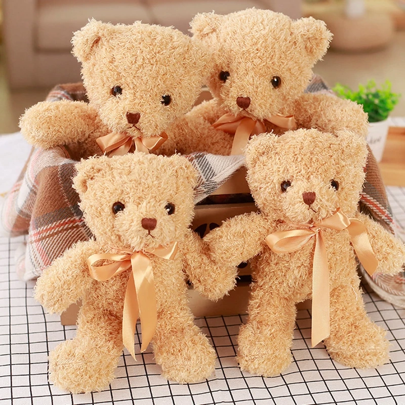 1PC Lovely Teddy Bear Plush Doll Kawaii Stuffed Soft Animal Toy for Kids Baby Children Birthday Gift Valentine's 30CM | Игрушки и