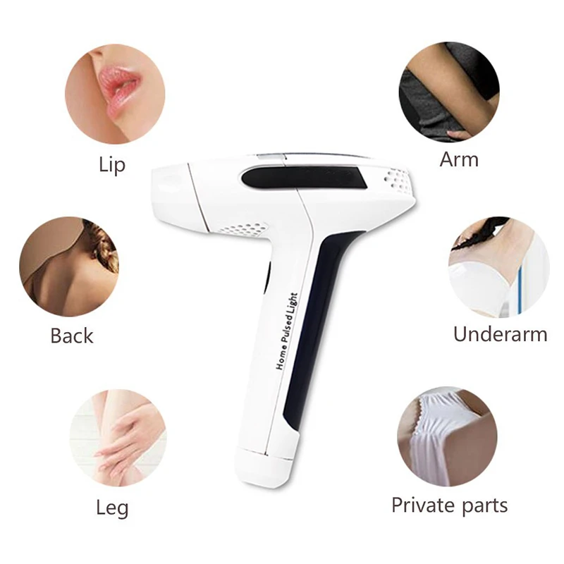 IPL 脱毛器女性 2in1 脱毛液晶表示機レーザー永久電気 depilador レーザー