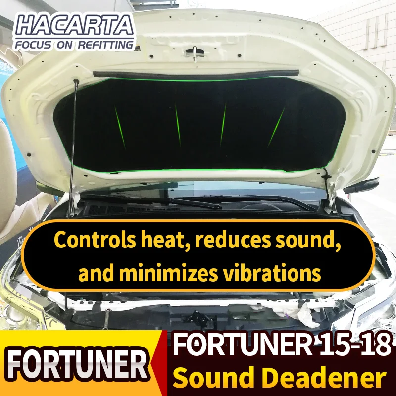 Автомобильный материал для звукоизоляции коврик капота TOYOTA FORTUNER 2015 2018 ZA spec (AN160)