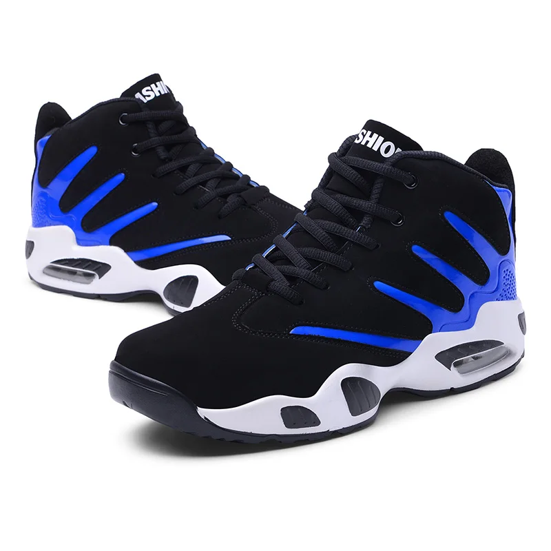

Basketball Shoes Men Sneakers Lebrons High Top Lace Up Ankle Sport Shoes Air Cushion Sneakers Shockproof Basket Homme Baloncesto