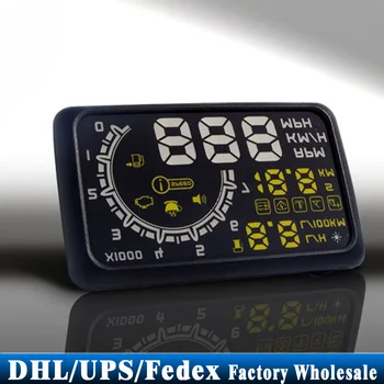 

Free 50Pcs/Lot Universal Car HUD ASH 4C, Head Up Display, Support Both MPH and KPH, OBD2, 3 Colors