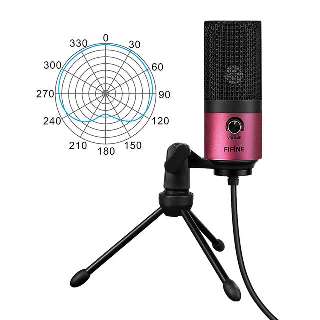 Desktop condenser USB microphone for YouTube videos Live streaming Online meeting