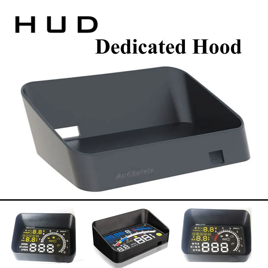 

Car OBD II EOBD HUD Bracket 5.5" Head Up Display HUD Holder Hood for ASH-4E ASH-4C ASH-4C-2015 Good Quality