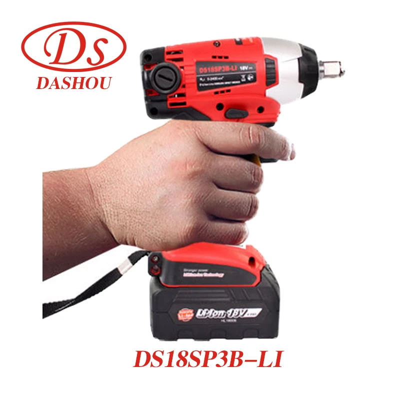 

DS 18V Charging Wrench 190N.M Electric Impact Wrench DS18SP3B-LI Electric Bolt Impact Drill Power Tool 1PC