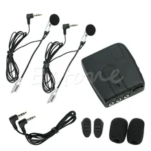 QILEJVS Moto Moto Casco 2-way Intercom Headset Sistema di Comunicazione
