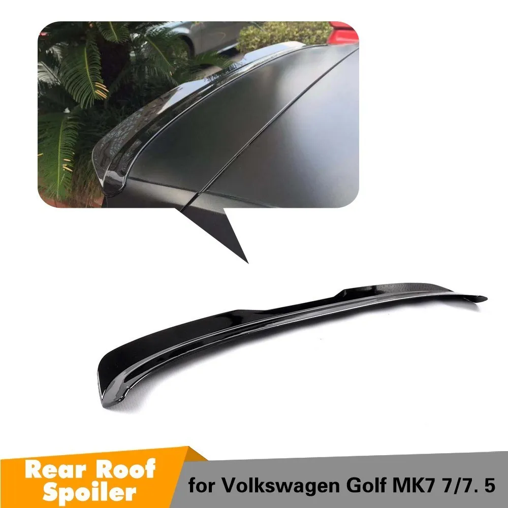 ABS автомобиля задний спойлер окна губы для VW Volkswagen Golf 7 2014-2018 MK7 7/7. 5 GTI R бампер