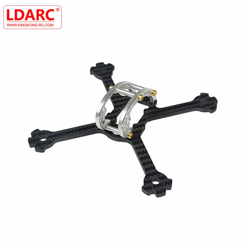 

KINGKONG/LDARC FPV EGG PRO 138mm RC Drone FPV Racing Frame Kit 4mm Carbon Fiber+7075 Aluminum For DIY Assembly Multirotor Accs