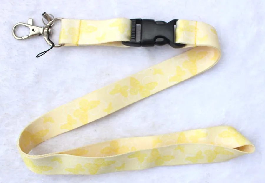 

Lanyard Butterfly Cute 1000 PCS Anime Phone Cartoon Key Chain Necklace String E-Cigarette Neck Strap Work ID card lanyard
