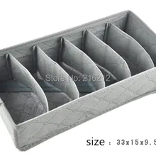 Комплект из 3 предметов, складная коробка из бамбукового древесного угля, коробка для хранения бюстгальтера, нижнее белье, носки с галстуком