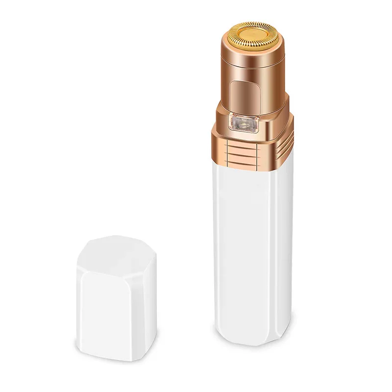 

Lipstick Hair Removal Eyebrow Trimmer Face Brows Hair Remover Mini Epilator Pen Mini Electric Shaver Painless Eyebrow Epilator