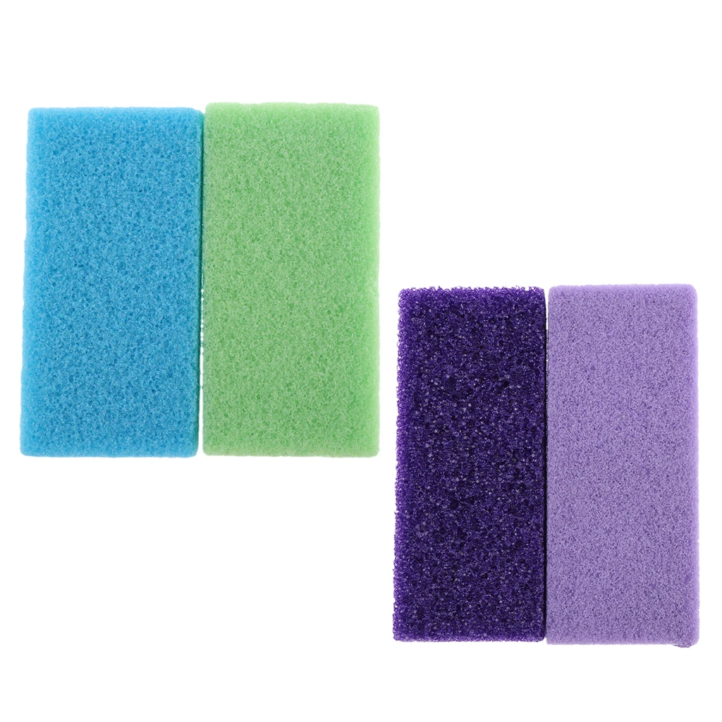 4Pcs Natural Lava Pumice Stone - Gift Set Bundle Synthetic Pumice Stone-Callus Remover Foot Scrubber Home Pedicure Exfoliation