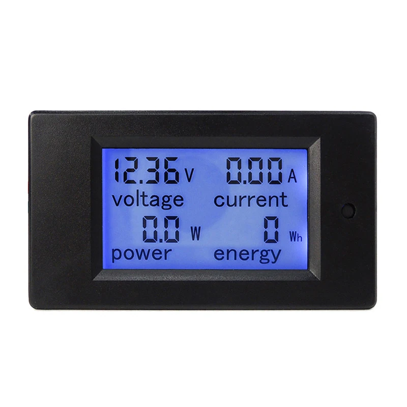 

20pcs New DC 6.5-100V 0-100A LCD Display Digital Current Voltage Power Energy Meter Multimeter Ammeter Voltmeter
