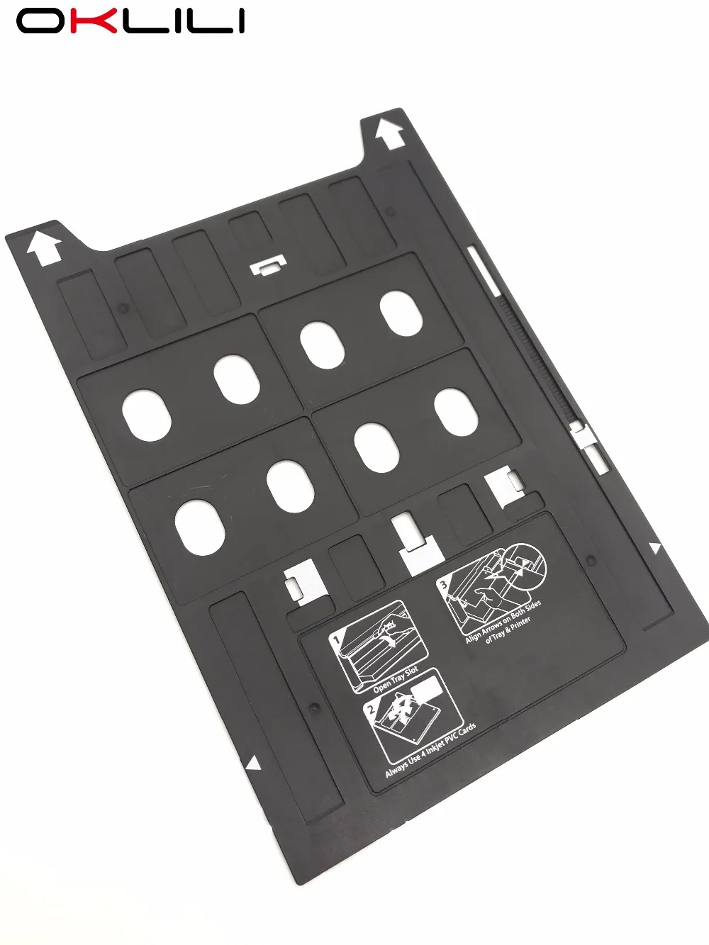 1PC X Plastic Inkjet PVC ID Card Printing Tray for Epson 1400 1410 1430