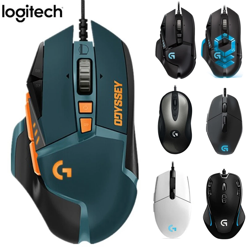 Logitech G102ゲーミングマウス G502 Hero Lol 限定版 Mx518 Classic G402 G300s G302 G403 有線 デスクトップおよびラップトップ互換 Aliexpress Computer Office