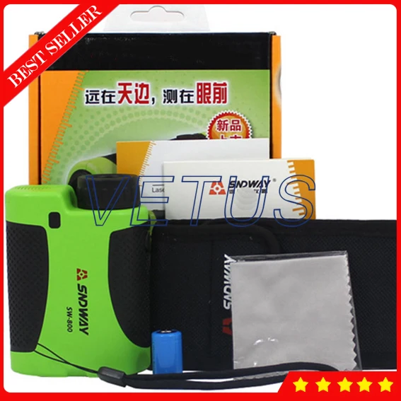 Fast shipping SW 800 SW 800A 800 meters hand held laser font b rangefinder b font