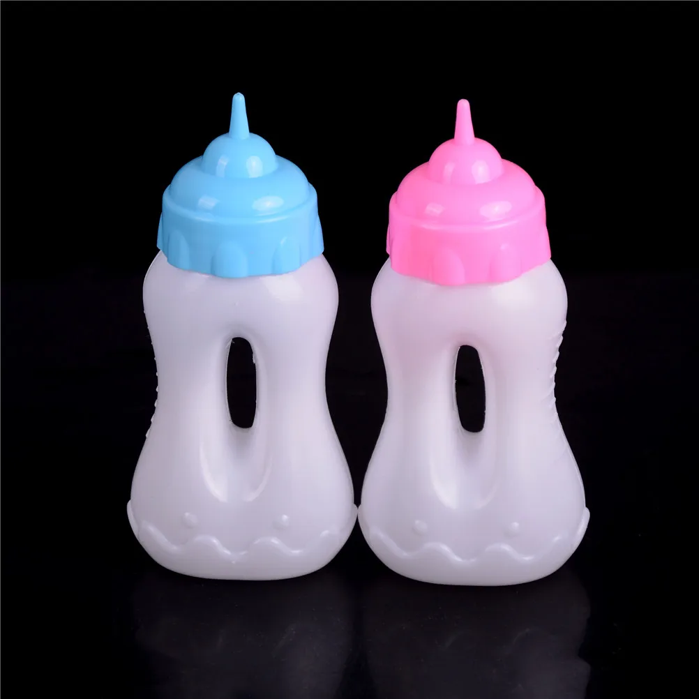 

Funny Baby Doll Accessories Doll Bottle Feeding-Bottle For 43cm Baby Doll,for 18inch Gril Doll Blue/Pink